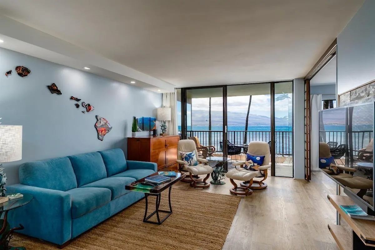 Willa Oceanfront Abode Remodeled In 2021 Sleeps 6 Wailuku Stany Zjednoczone Ameryki